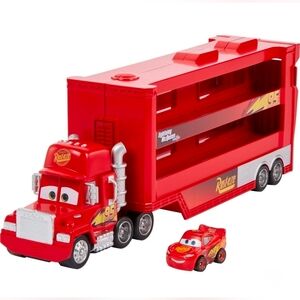 Disney Pixar Cars Mini Racers Mack Transporter